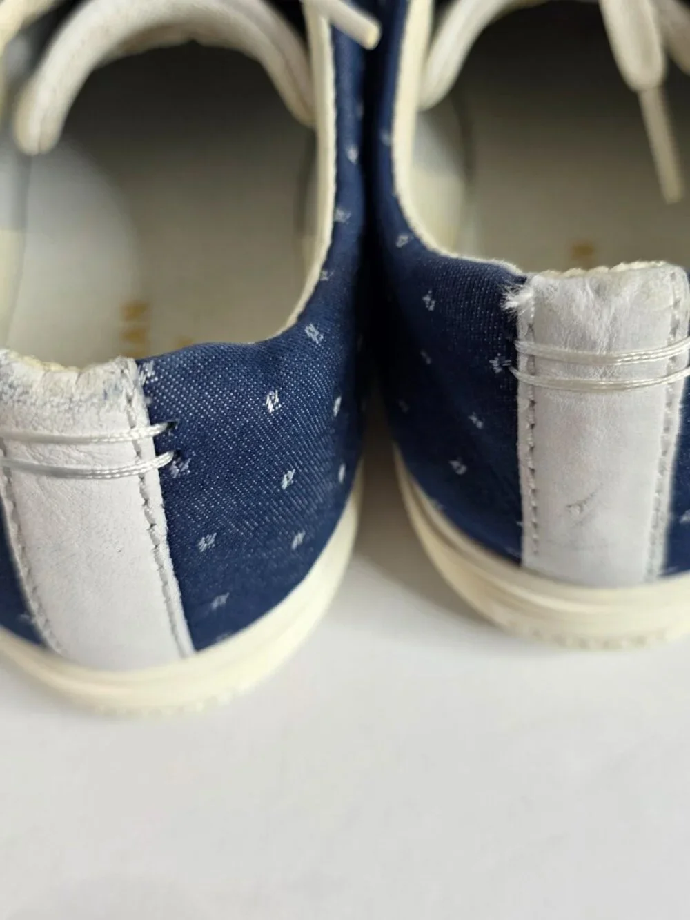 Cole Haan Women's Grand Crosscourt II Polka Dot Denim Sneakers, US Size 9.5